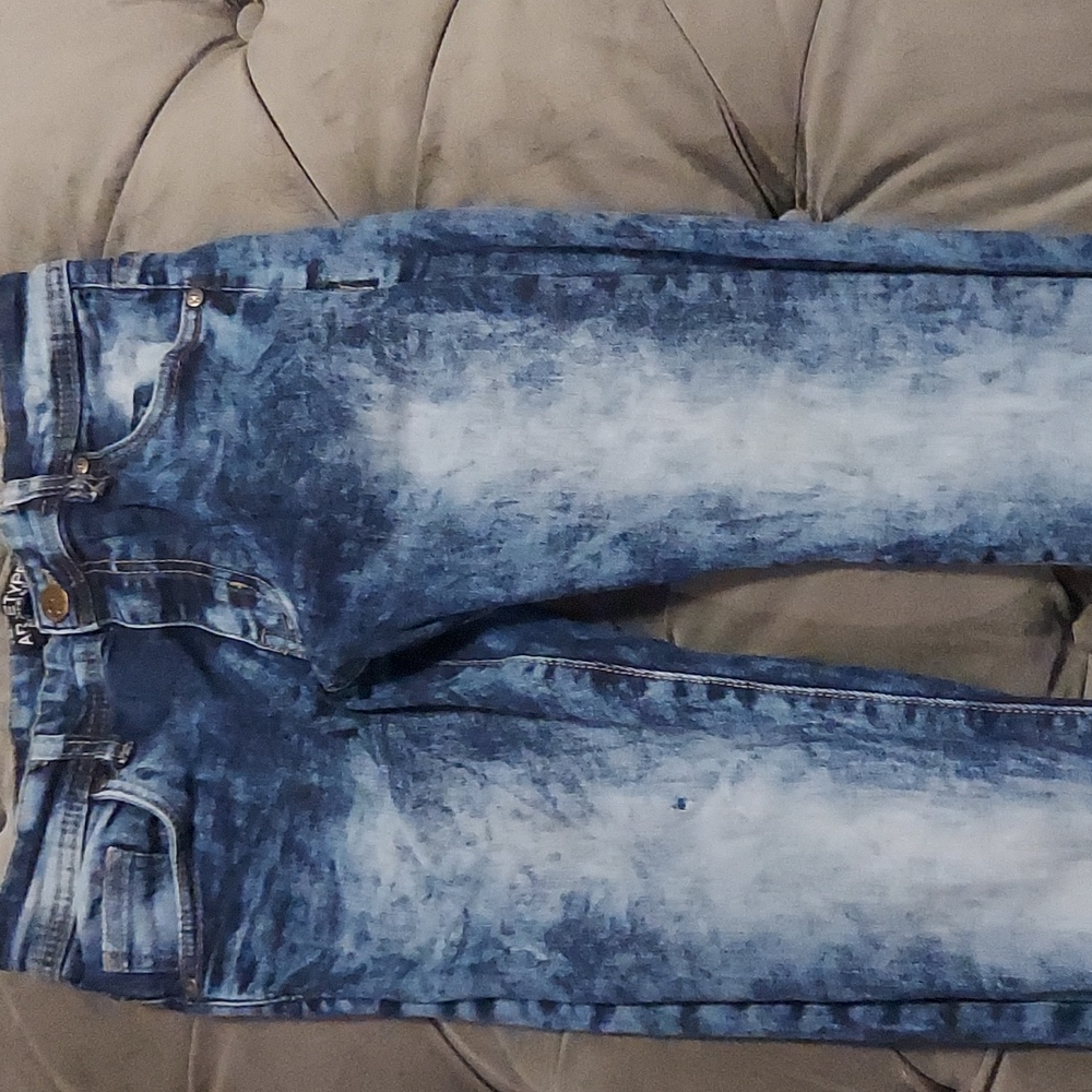 Boys size 18 arketype ashy wash blue skinny jeans